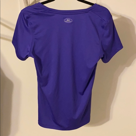 Beautiful purple Under Armour workout shirt! - Picture 3 of 3
